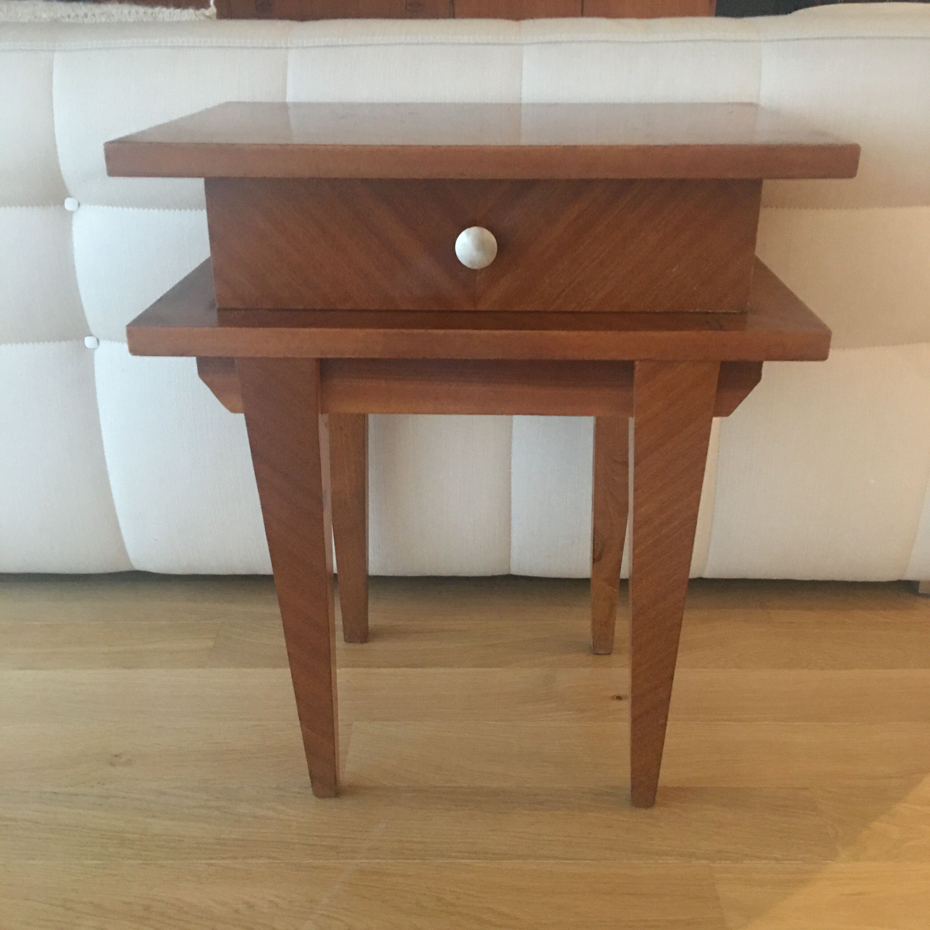 60s bedside table