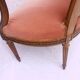 Paire de fauteuils cabriolet de style Louis XVI