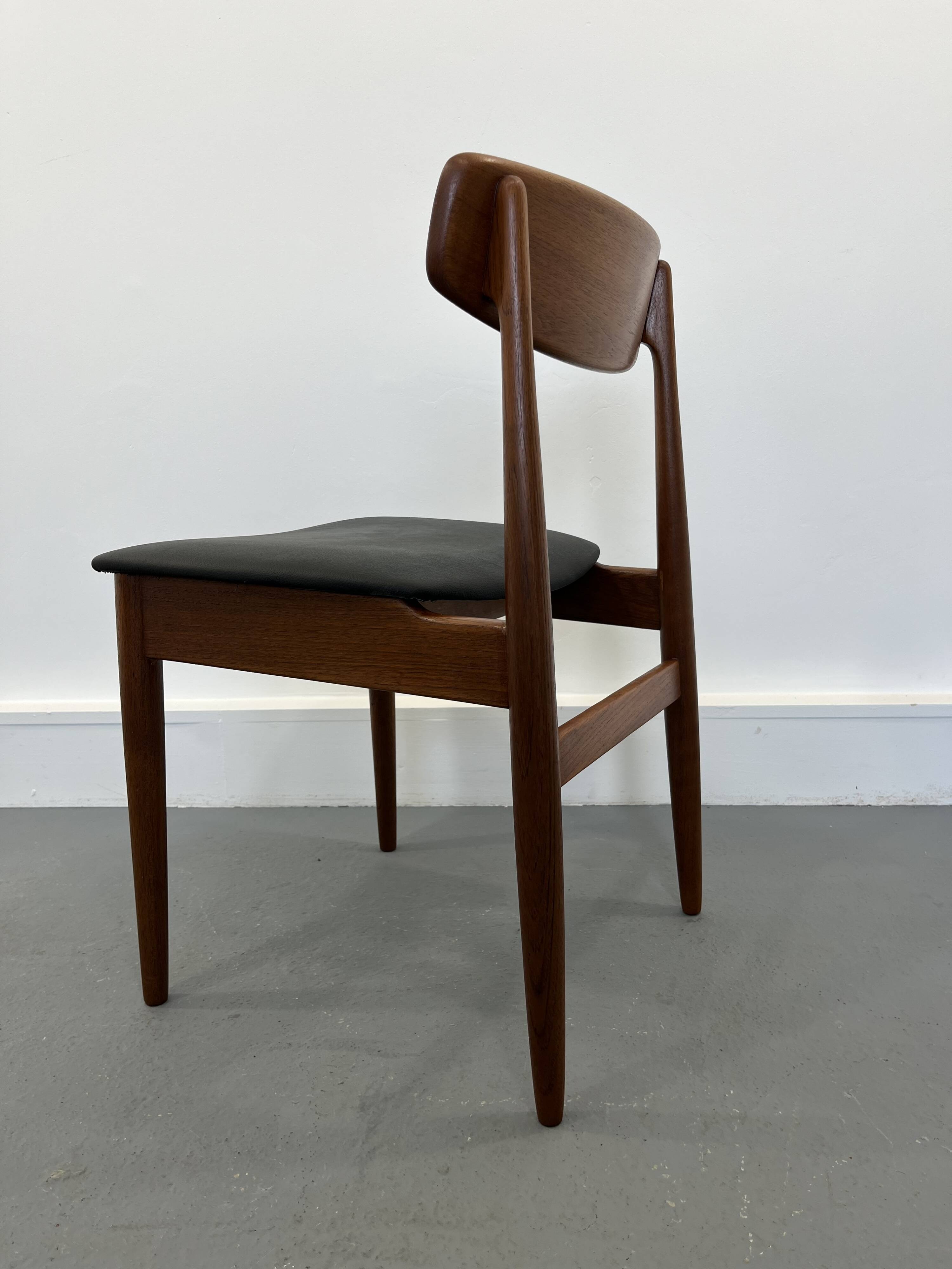 Vintage Teak Dining Chairs from Casala, 1960s, Set of 6