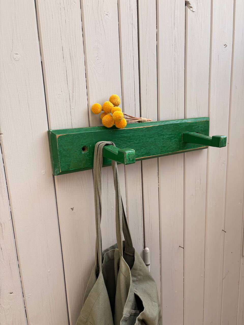 Vintage wooden coat hook