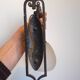 Art Nouveau wall lamp in glass paste and wrought iron by Schneider - Nancy