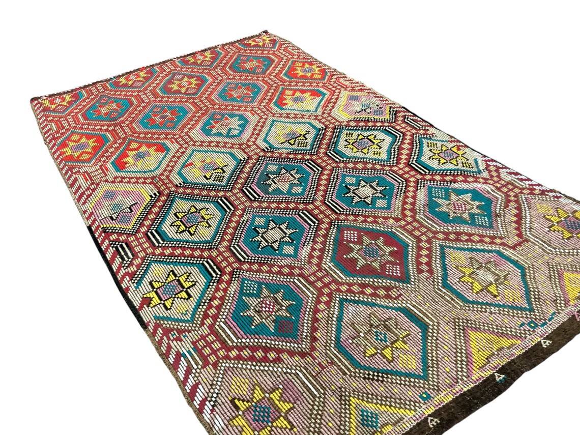 Colourful Home Living Area Rug