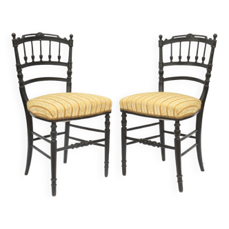 Paire de chaises Napoléon III