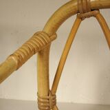 Rattan wall shelf