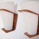 Pair of Philips Louis Kalff wall lights model NX41