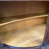 1930s English Art Deco oak buffet