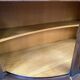 1930s English Art Deco oak buffet