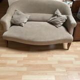 2-seater velvet sofa