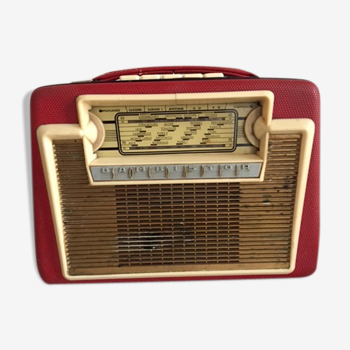 Transistor rouge années 58