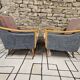 Paire de fauteuils 1960