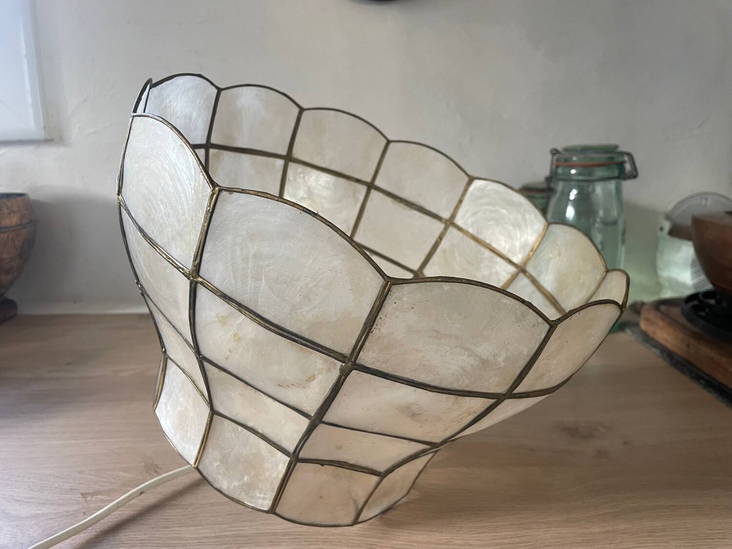 Suspension en nacre 30cm