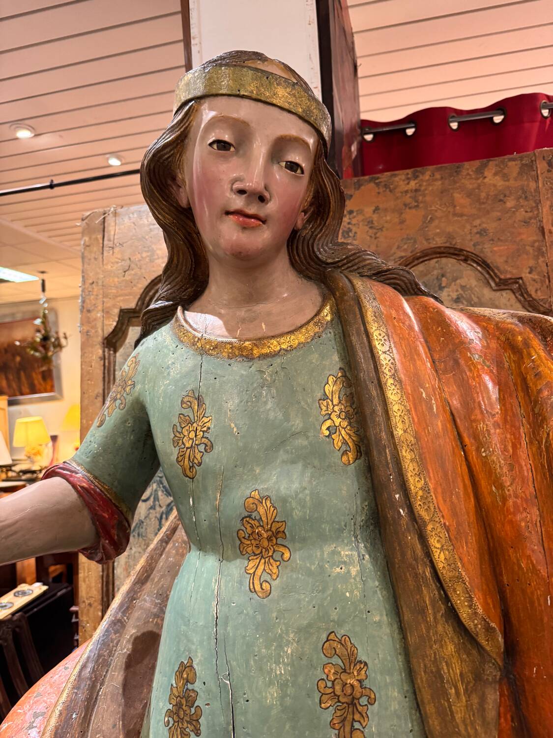 Sculpture en bois Saint Martyr, XVIIIème s.