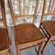 Set of 4 vintage Luterma beech bistro chairs – 1950s