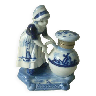 Encrier en porcelaine de delft hollande