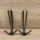 Brass wall hooks from Herta Baller, set of 2