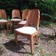 set of 6 Art Deco chairs from the 1940s