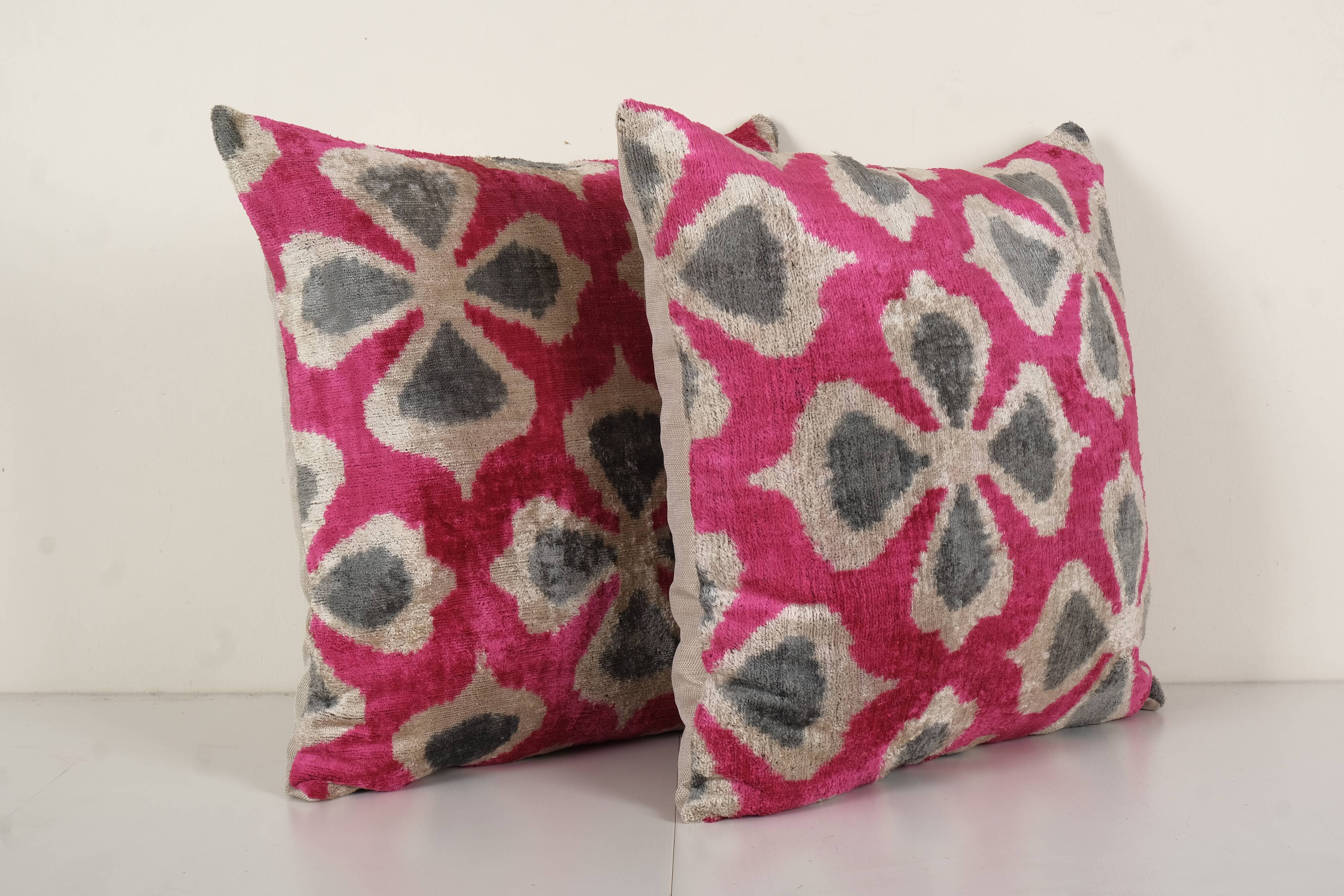 Pair of cushions