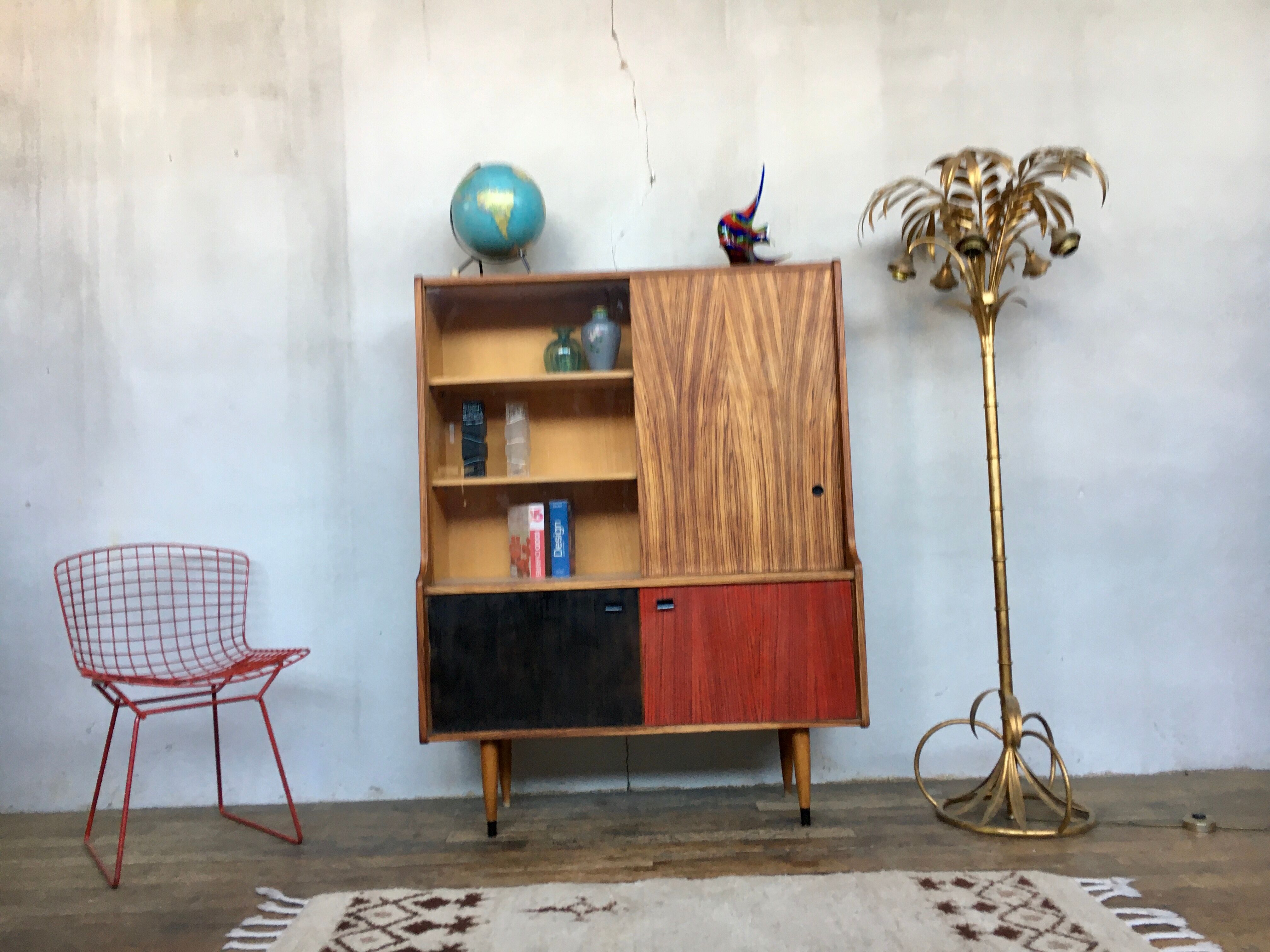 Enfilade haute en palissandre vintage 1960