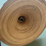Pencil reed rattan wicker bamboo pendant lamp