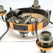 Mid-century chandelier, Poland, 1970s