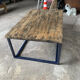 Table basse plateau brut