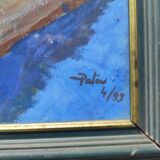 French vintage still life, signed Patou, 1999