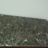 Convenient Louis Philippe plateau with marble