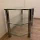 Glass and chrome furniture
