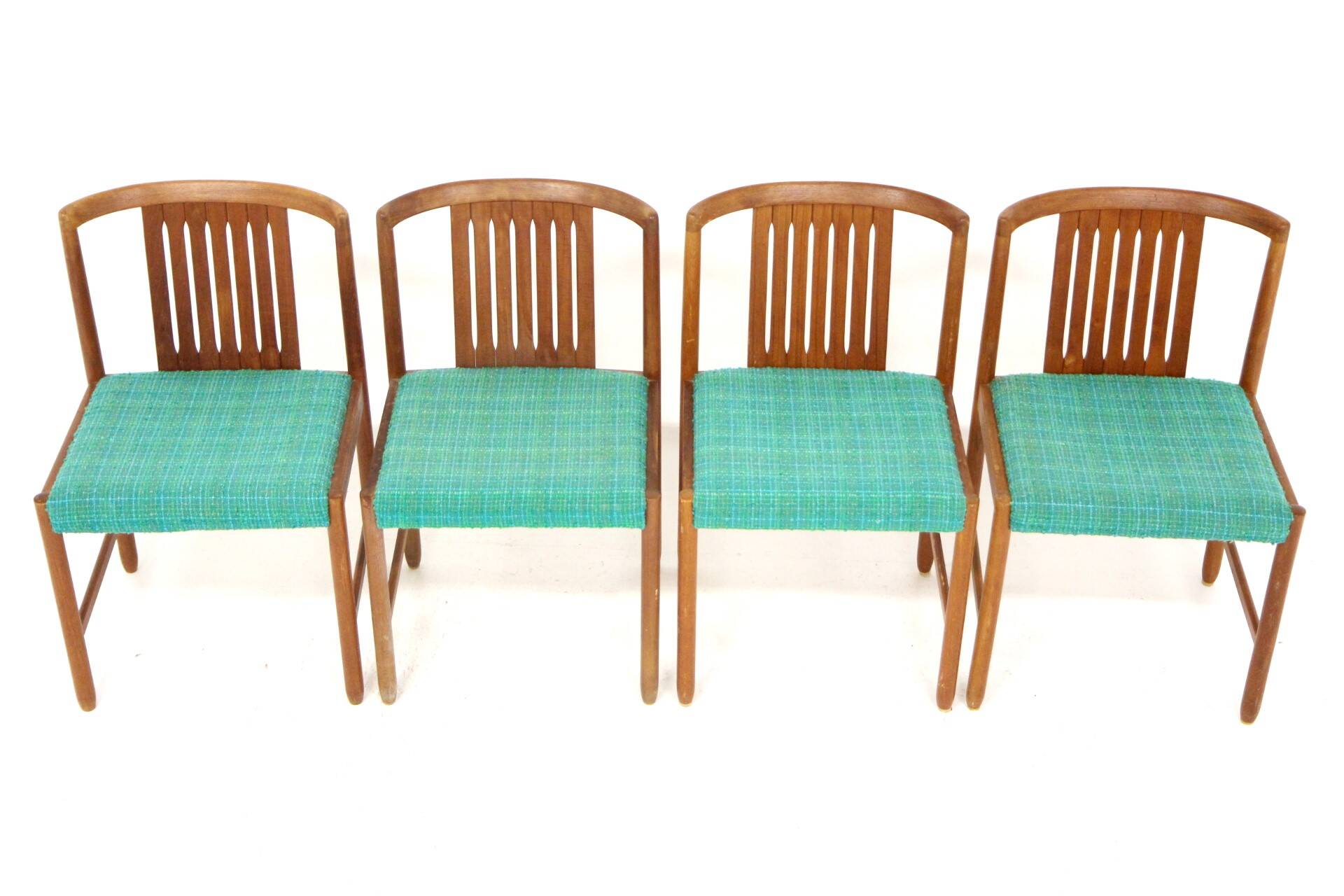 Set of 4 teak table chairs, Bertil Fridhagen, Bodafors, Sweden, 1960