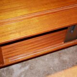 Scandinavian buffet teak model "Tilburg" by O.M.F Omer Meubel Fabriek to Samcom Lefèvre editions