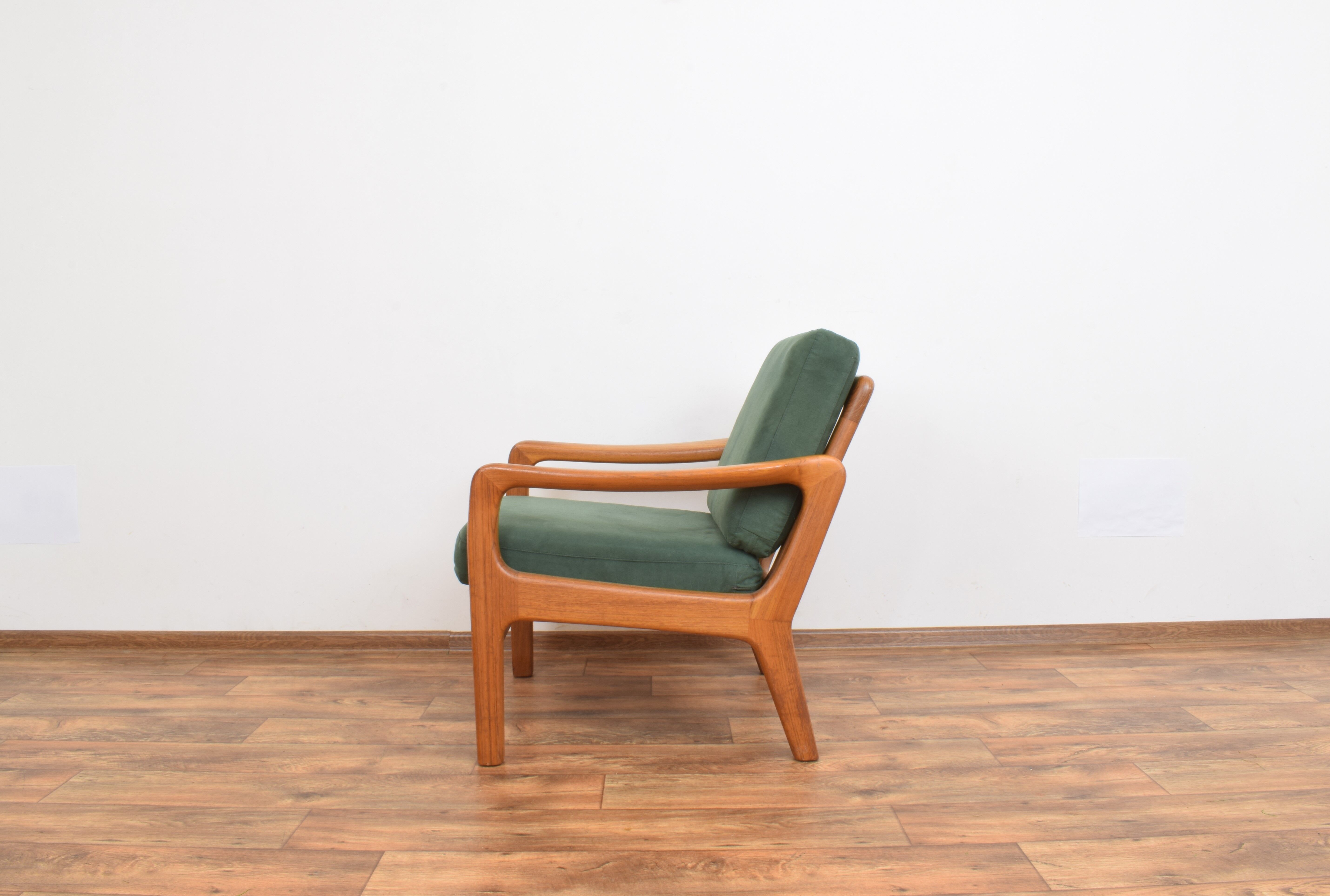 Fauteuil par Juul Kristensen pour JK Denmark, années 1970.