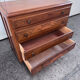 Solid oak chest of drawers