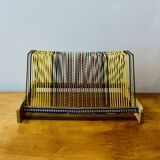 Vintage record holder for 50 vinyls - 1960s