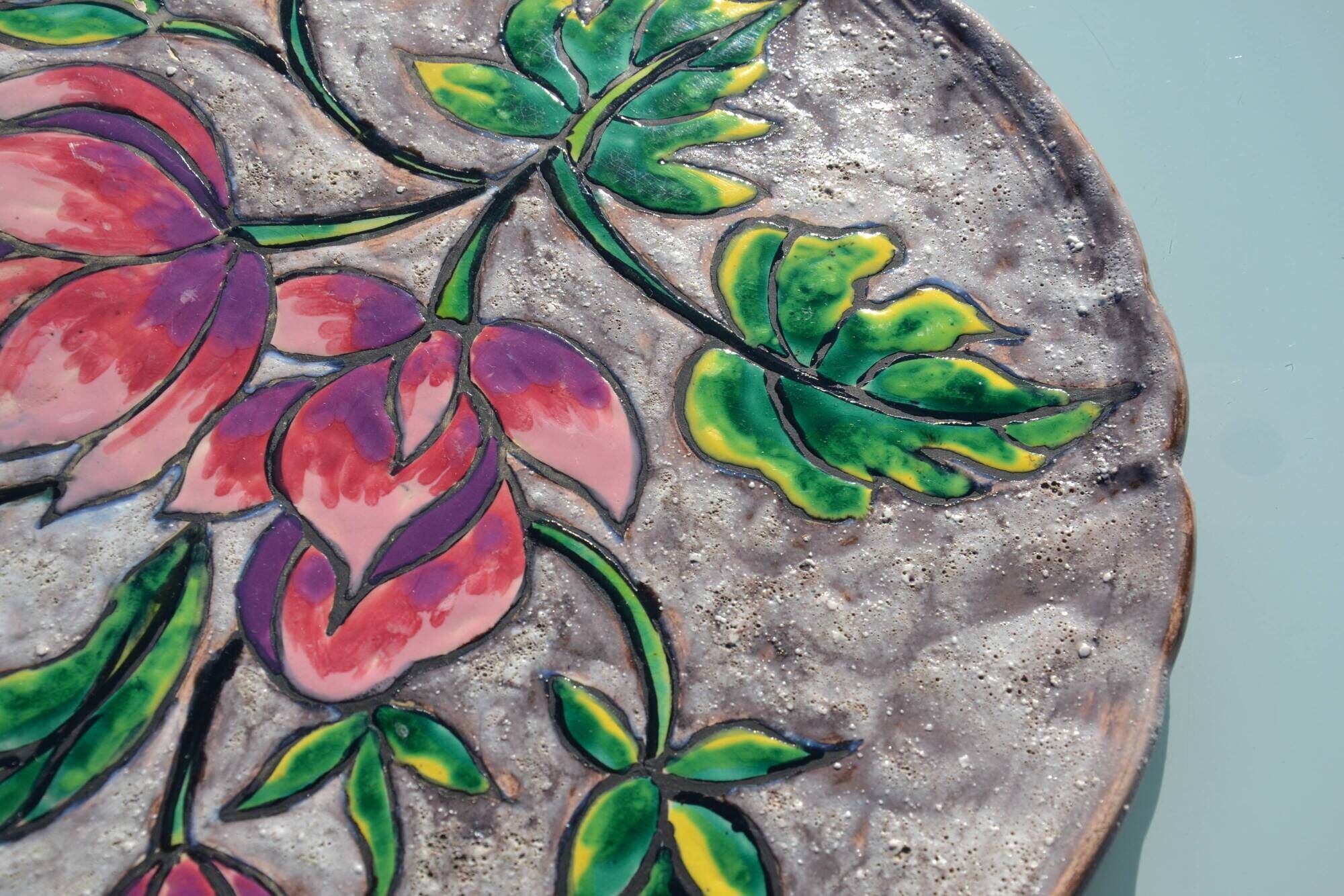 3 decorative plates from Vallauris