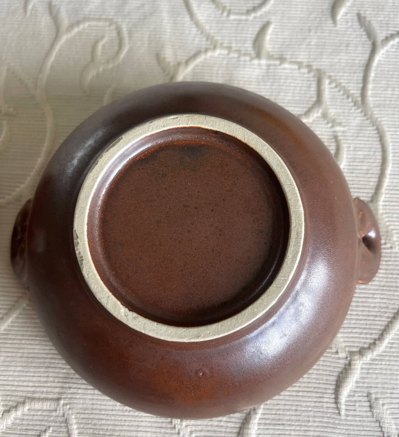Duo of artisanal stoneware bowls