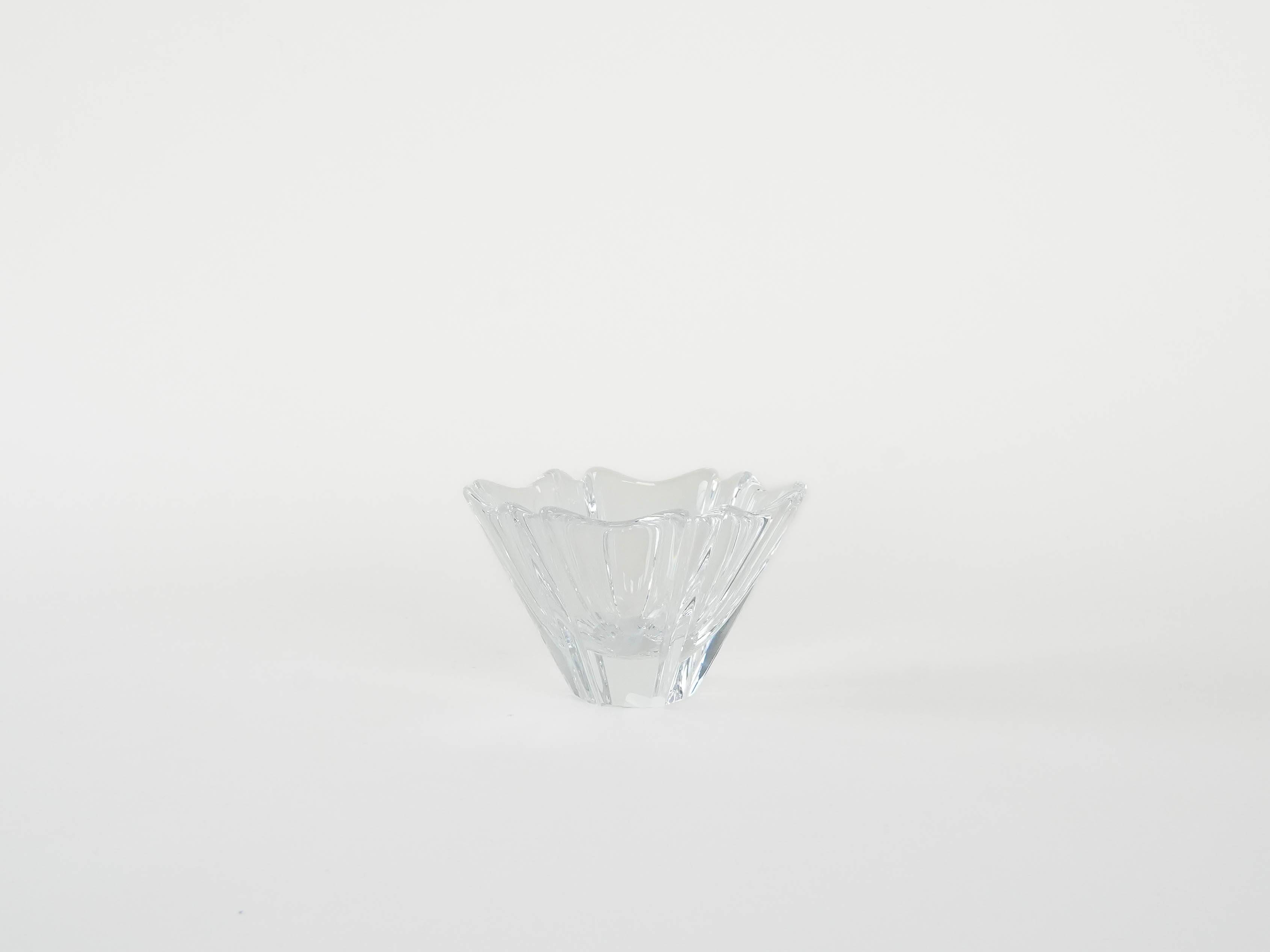 Orion bowl, Swedish design, 1970s, manufactured by Orrefors