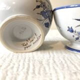 Pair of Moustiers cups