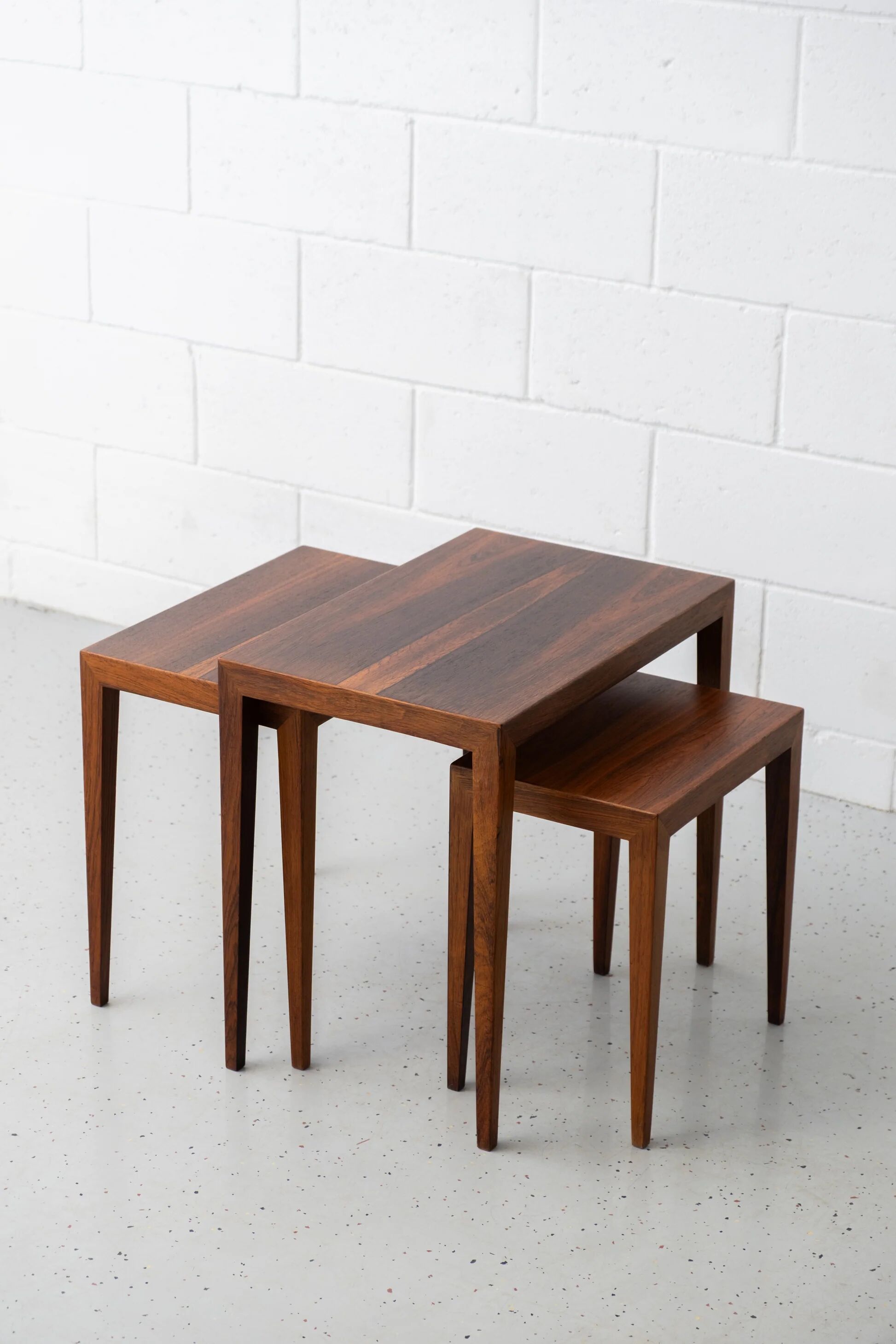 Severin Hansen rosewood nesting tables