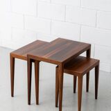 Severin Hansen rosewood nesting tables