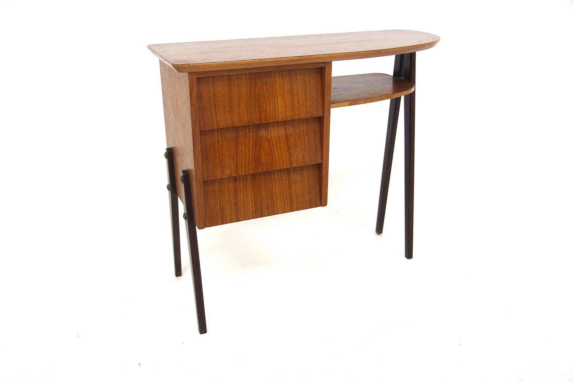 Scandinavian console in teak, Sweden, 1960