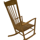 J16 rocking chair by Hans J. Wegner