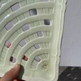 Sarreguemines ceramic braided dish