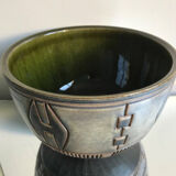 Stoneware bowl 1950's by Munk Keramik Enköping