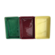 Dish with 3 dishes of colors ceramic