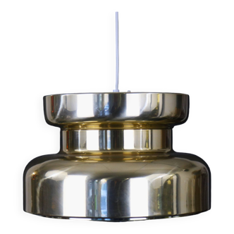 Lampe à suspension dorée design suédois - XL - Carl Thore *** Suède 1970 - Luminaires de style