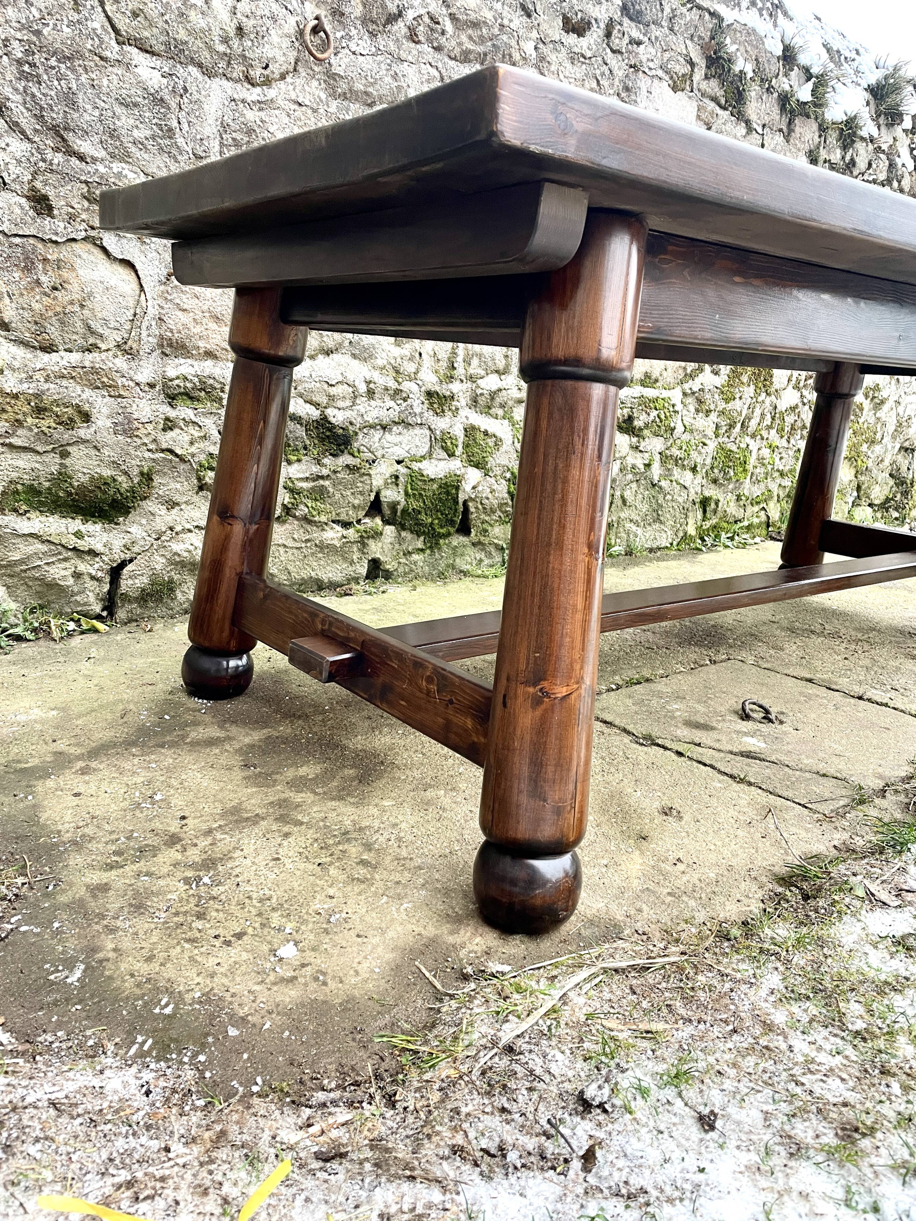 Brutalist table Georges Robert 1950