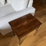 20th century inlaid side table