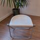Vintage white Pluff stool – Anonima Castelli