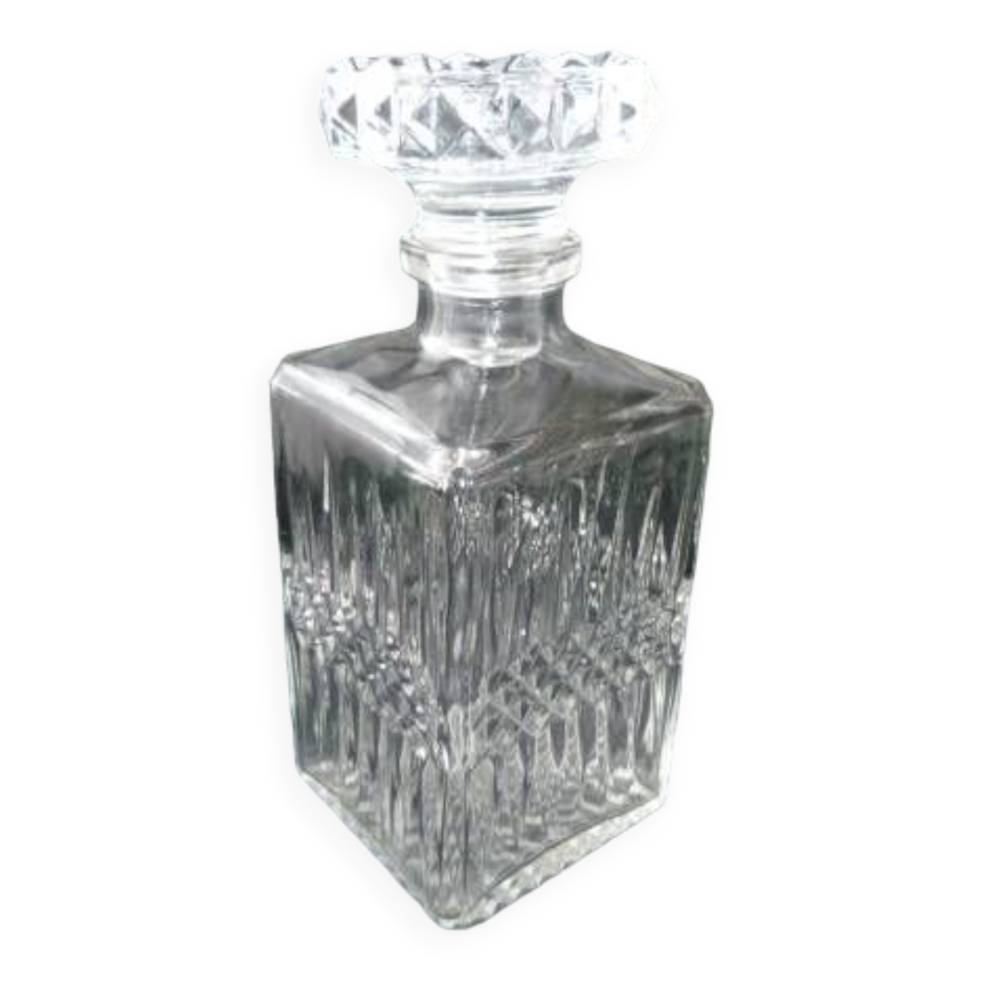 Vintage whiskey decanter