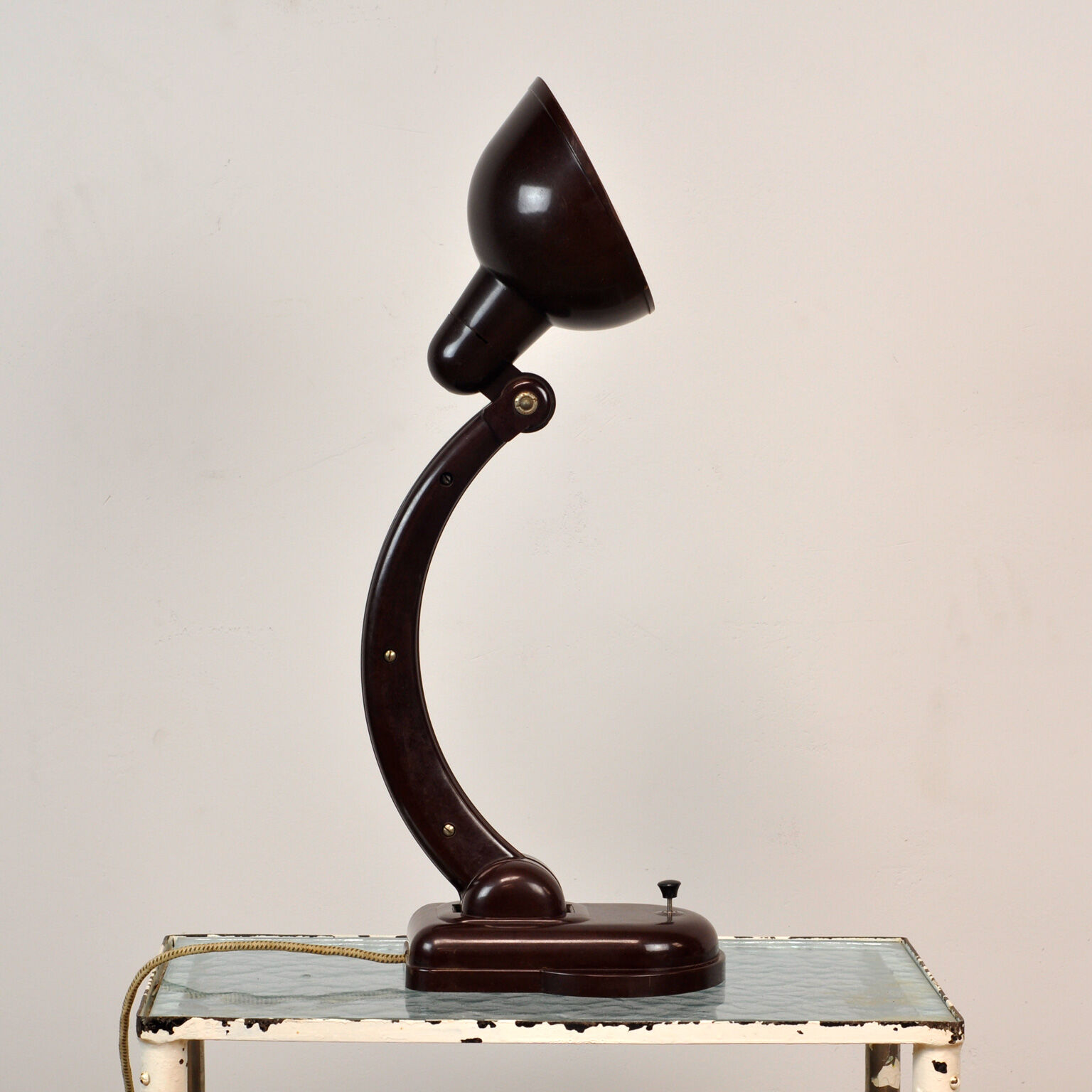 Bakelite Table Lamp By Christian Dell For Heinrich Römmler, 1930s